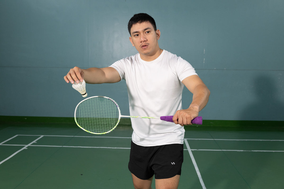 SmaxUp badminton player